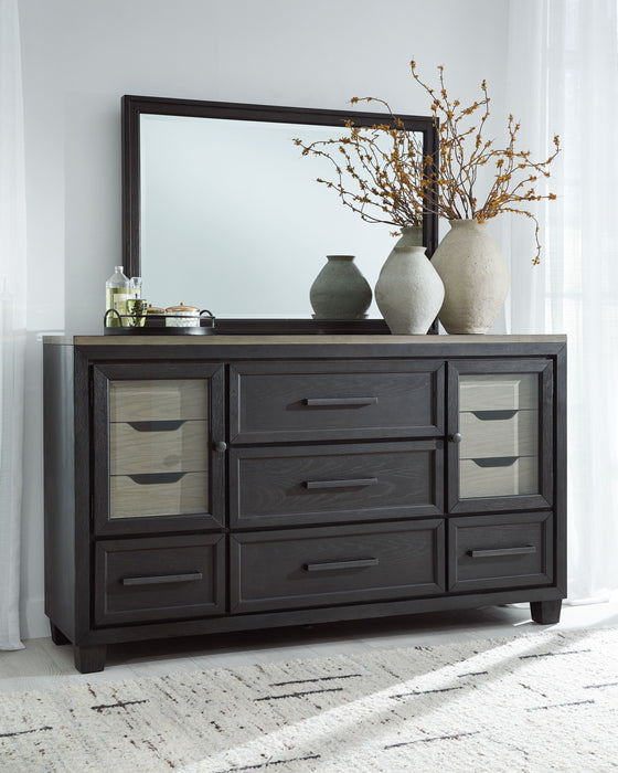 Foyland - Dresser, Mirror - Simple Home Plus