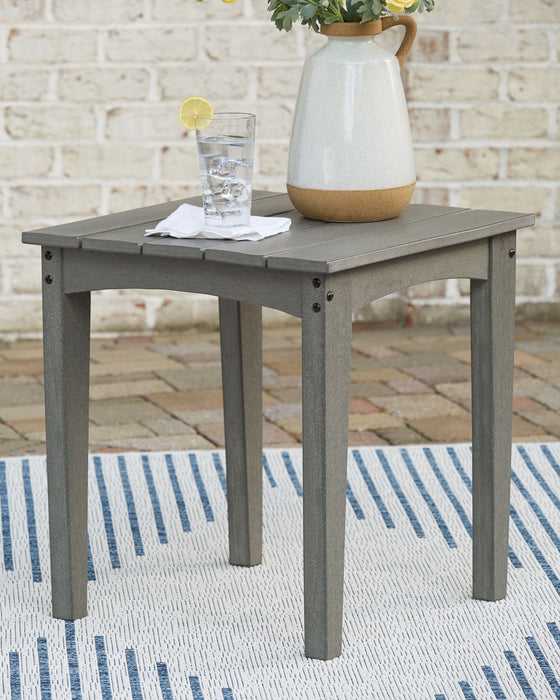 Visola - Gray - Square End Table - Simple Home Plus