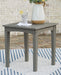 Visola - Gray - Square End Table - Simple Home Plus