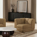 Modari - Fabric Upholstered Corner Chair - Simple Home Plus