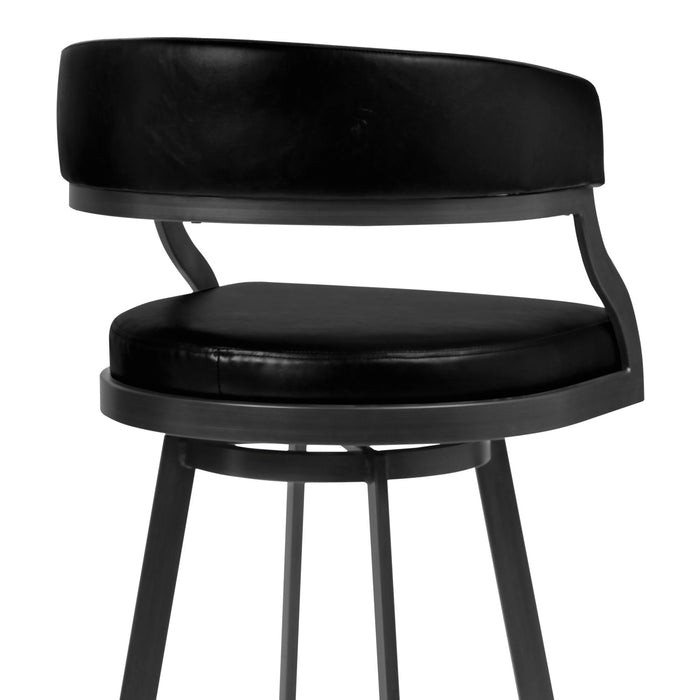Saturn - Swivel Bar Stool - Mineral Legs - Simple Home Plus