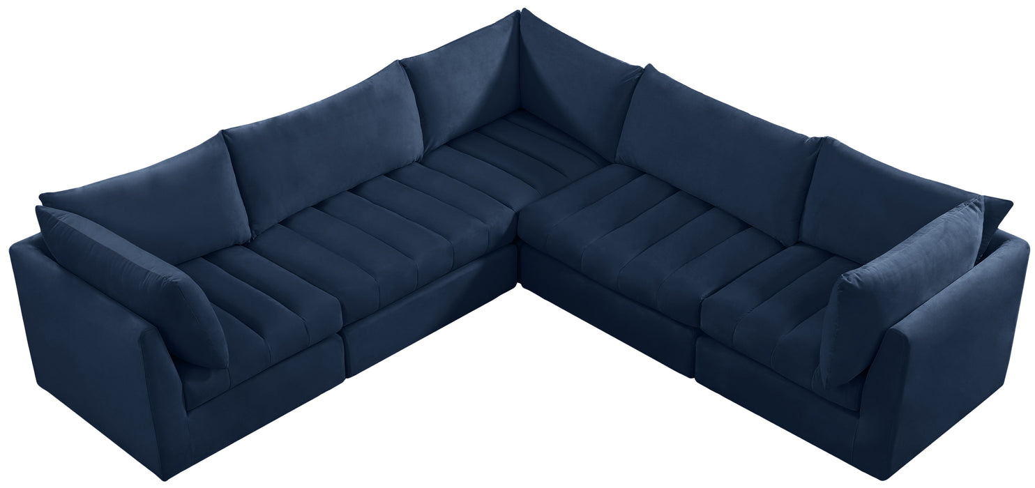 Jacob - Modular Corner Sectional 5 Piece - Simple Home Plus