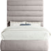 Adam - Linen Fabric Bed With 70.5" Headboard - Simple Home Plus