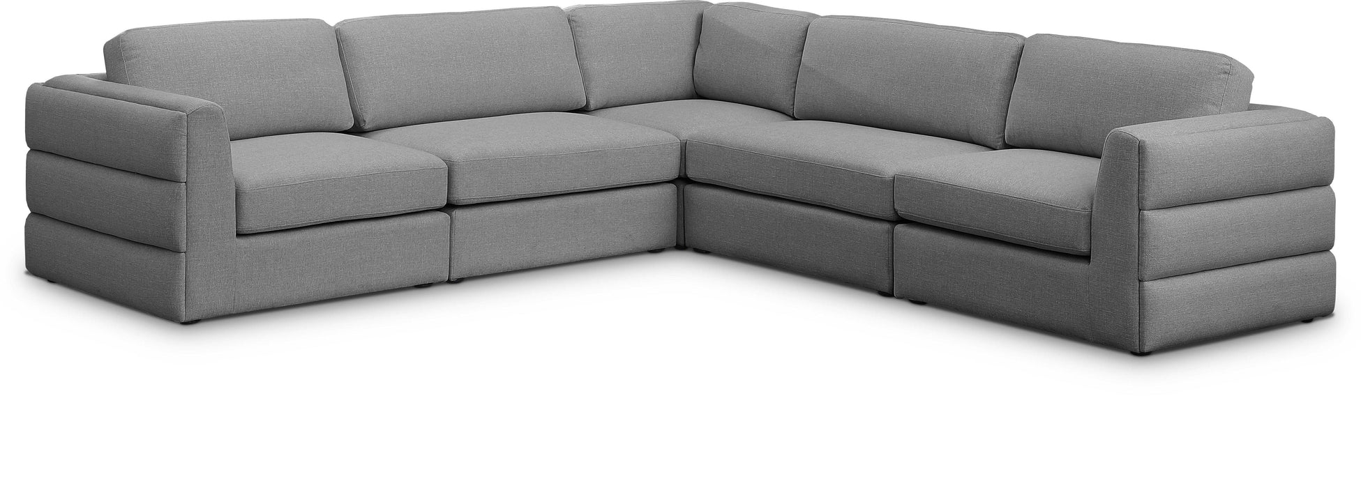 Beckham - 5 Piece Modular Corner Sectional - Simple Home Plus
