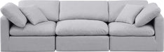 Indulge - Linen 3 Seat Modular Sofa - Simple Home Plus