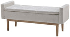Briarson - Beige / Brown - Storage Bench - Simple Home Plus