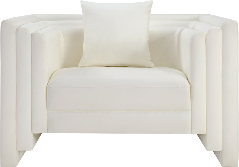 Everett - Vegan Leather Upholstered Chair - Simple Home Plus