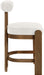 Arienzo - Velvet Upholstered Counter Stool (Set of 2) - Simple Home Plus