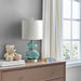 Ellipse - Table Lamp (Set of 2) - Blue - Simple Home Plus