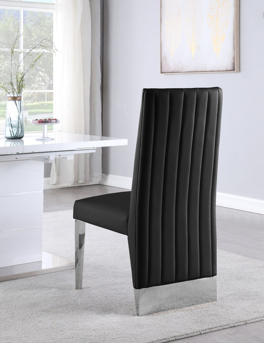 Porsha - Dining Chair (Set of 2) - Chrome Base - Simple Home Plus
