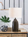 Jyler - Terracotta Table Lamp - Brown - Simple Home Plus
