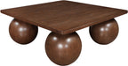 Fitch - Oak Veneer Coffee Table - 4 Legs - Simple Home Plus