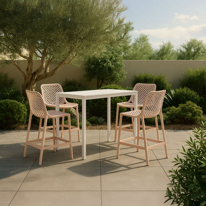 Mykonos - Outdoor Patio Stool (Set of 2) - Simple Home Plus