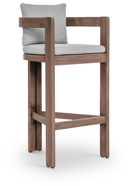 Newport - Water Resistant Fabric Upholstered Outdoor Patio Bar Stool - Simple Home Plus