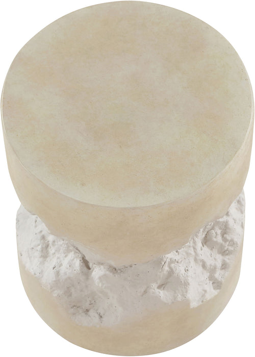 Naturae - Indoor/Outdoor End/Side Table - Beige - Simple Home Plus