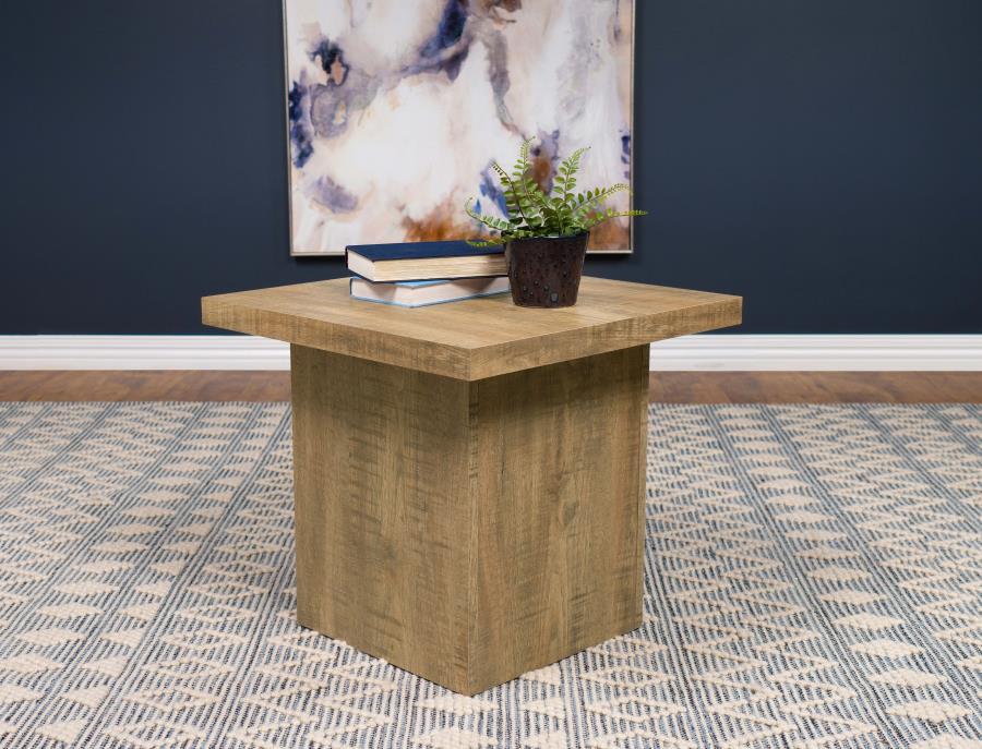 Devar - Square Engineered Wood Table - Simple Home Plus