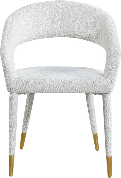 Destiny - Fabric Dining Chair - Cream - Simple Home Plus