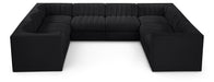 Rummi - Velvet Performance Fabric Upholstered Modular Sectional - Simple Home Plus