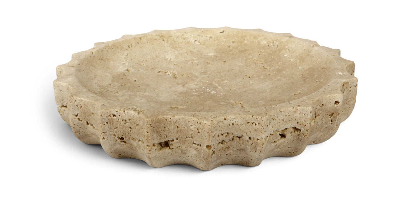 Murray - Travertine Bowl - Simple Home Plus
