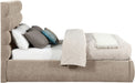 Adam - Chenille Fabric Bed With 52" Headboard - Simple Home Plus