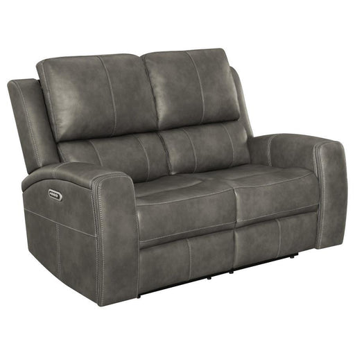 Brickston - Triple Power Reclining Loveseat - Simple Home Plus