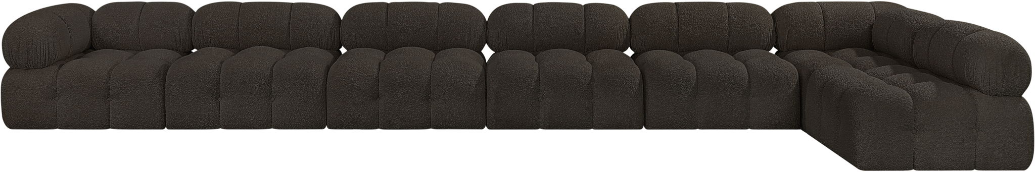 Ames - 7 Piece Modular L-Shaped Sectional - Simple Home Plus
