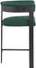 Romeo - Boucle Counter Stool With Black Base (Set of 2) - Simple Home Plus