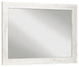 Paxberry - Whitewash - Bedroom Accent Mirror - Simple Home Plus