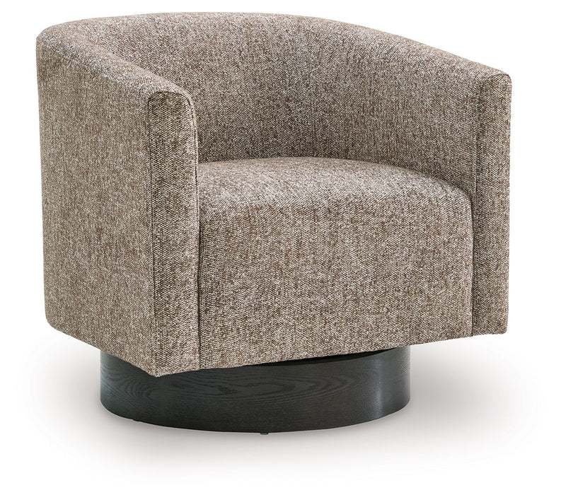 Jorryn - Swivel Accent Chair - Brown - Simple Home Plus