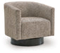 Jorryn - Swivel Accent Chair - Brown - Simple Home Plus