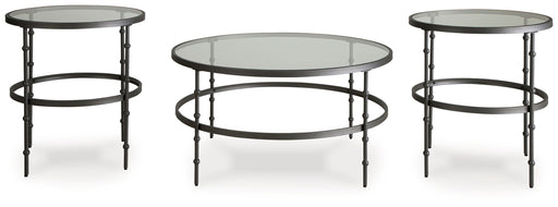 Kellyco - Gunmetal - Occasional Table Set (Set of 3) - Simple Home Plus