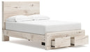 Lawroy - Panel Bed With Storage - Simple Home Plus