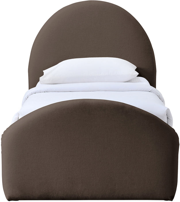 Andaz - Chenille Fabric Upholstered Bed - Simple Home Plus