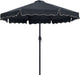 Amalfi - Patio Umbrella - White Base / Black Pole - Simple Home Plus