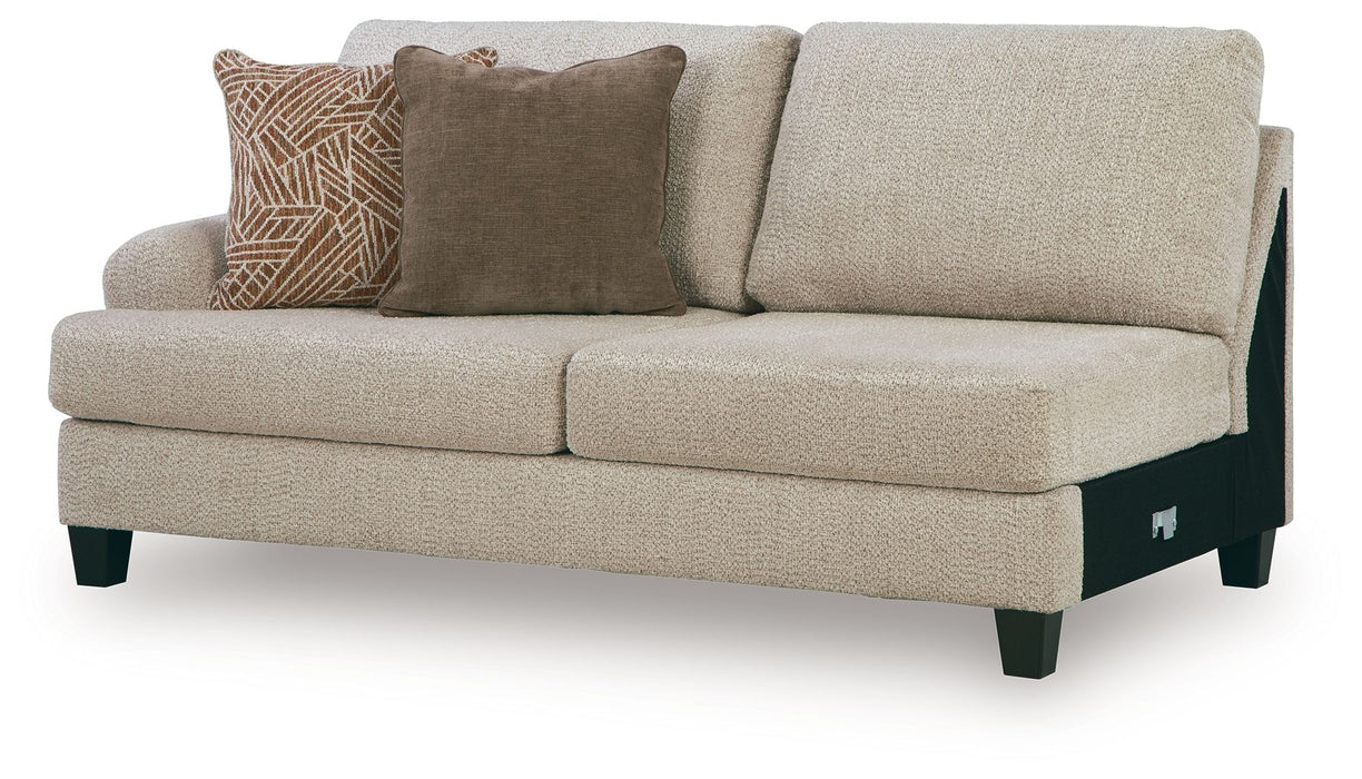 Steelwater Retreat - LAF Sofa - Latte - Simple Home Plus