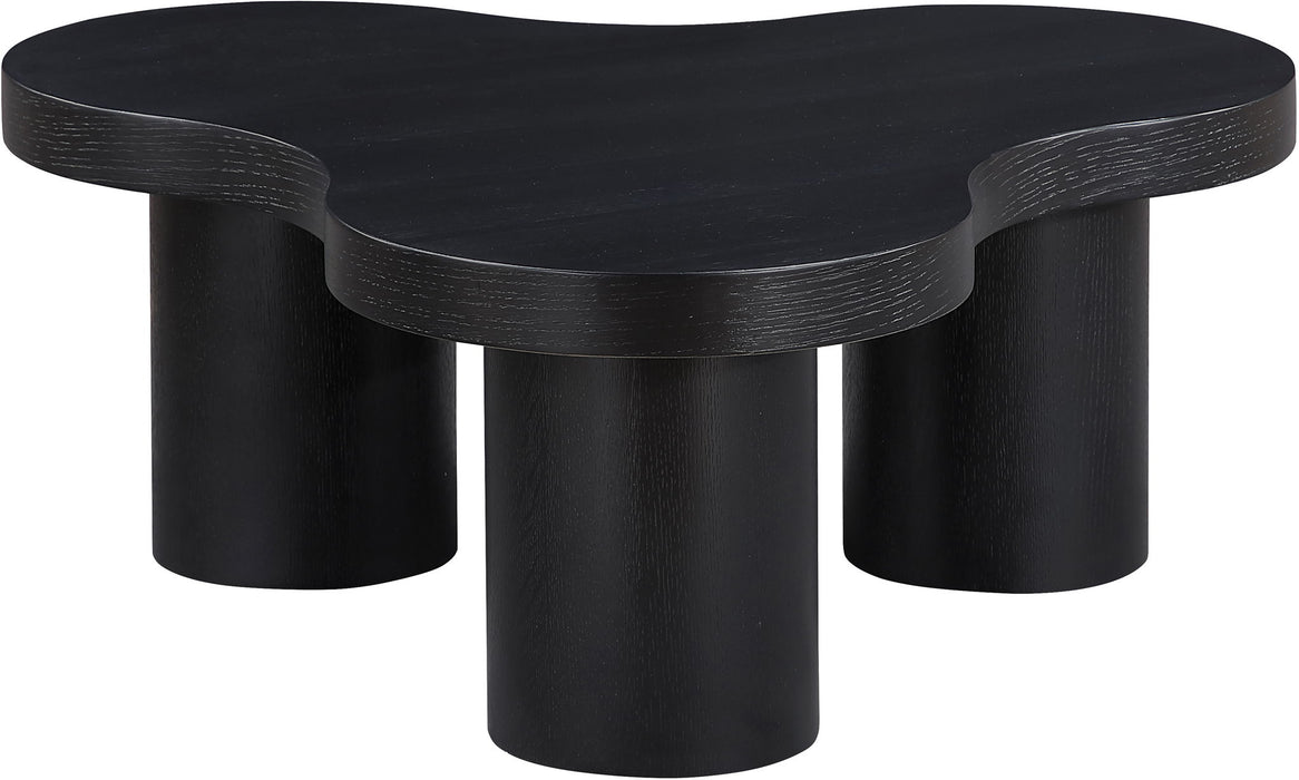 Cove - Oak Veneer And Solid Wood Coffee Table - Simple Home Plus