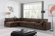 Comfy - 5 Piece Velvet Modular Sectional - Simple Home Plus