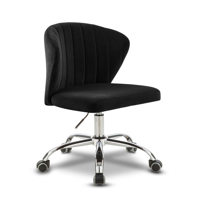 Finley - Office Chair with Chrome Legs - Simple Home Plus