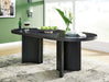 Rowanbeck - Black - Oval Dining Room Table - Simple Home Plus