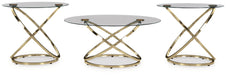 Crimonti - Champagne - Occasional Table Set (Set of 3) - Simple Home Plus