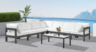 Nizuc - Outdoor Patio 7 Piece Modular Sectional With Gray Frame - Simple Home Plus