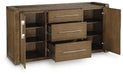 Marxmore - Dining Room Server - Brown - Simple Home Plus