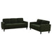 Ruth - Upholstered Track Arm Sofa Set - Simple Home Plus