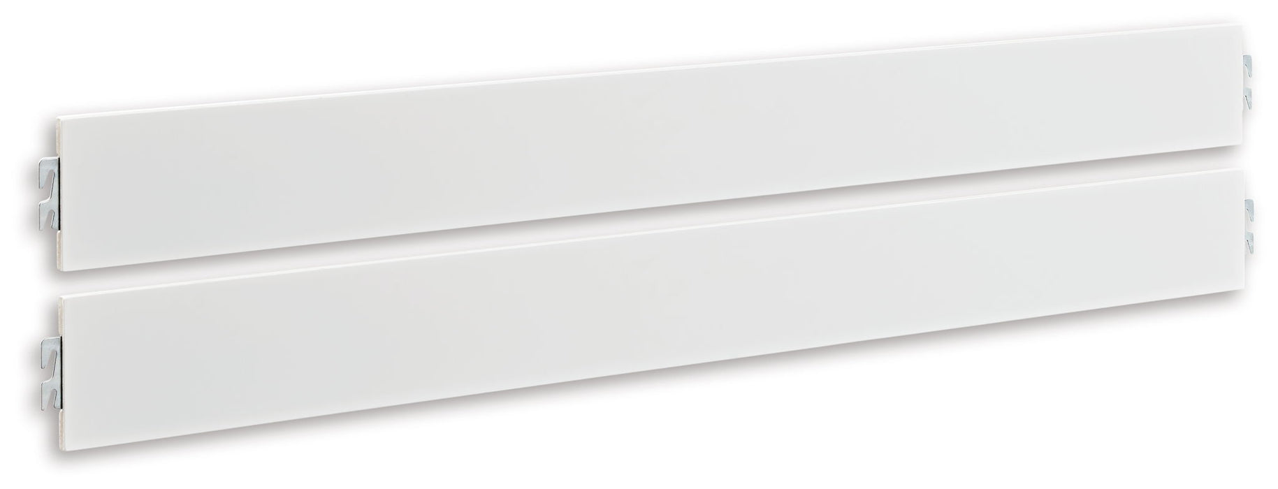 Fortman - Queen/King Panel Rails - White - Simple Home Plus