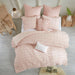 Brooklyn - King Duvet Cover Set - Pink - Simple Home Plus