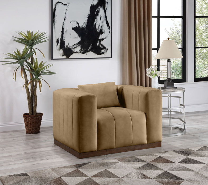 Mallina - Chair - Tan - Simple Home Plus