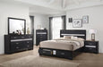 Miranda - Storage Wood Panel Bed - Simple Home Plus
