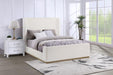 Nala - Upholstered Sleigh Bed - Simple Home Plus