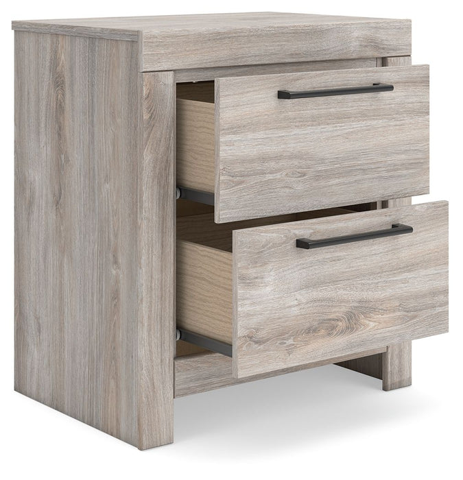 Broachmyn - Two Drawer Night Stand - Simple Home Plus