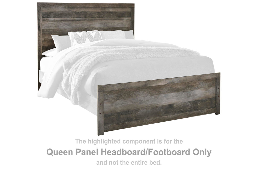 Wynnlow - Queen Panel HDBD/Ftbd - Gray - Simple Home Plus